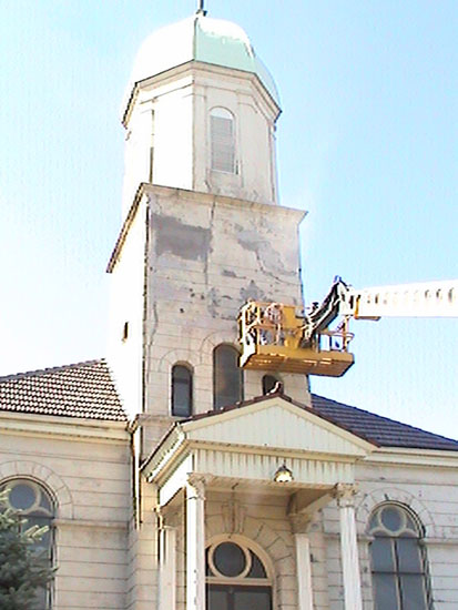 Masonry restoration synagogues